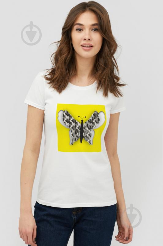 Футболка YAPPI Basic WW1047 р.S білий - фото 1 Футболка YAPPI Basic WW1047 р.S білий - фото 1