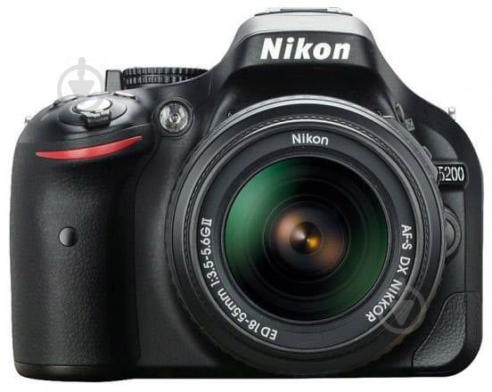 Фотоаппарат Nikon D5200 18-55mm II Kit black - фото 1