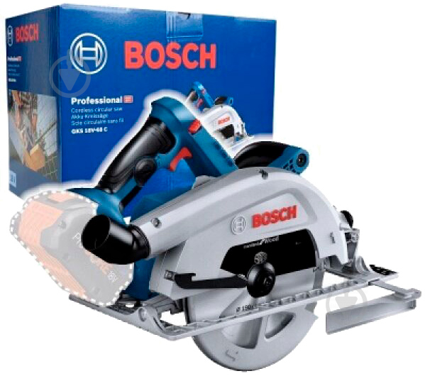 Пила дисковая Bosch Professional GKS 18V-68 C 06016B5000 - фото 4