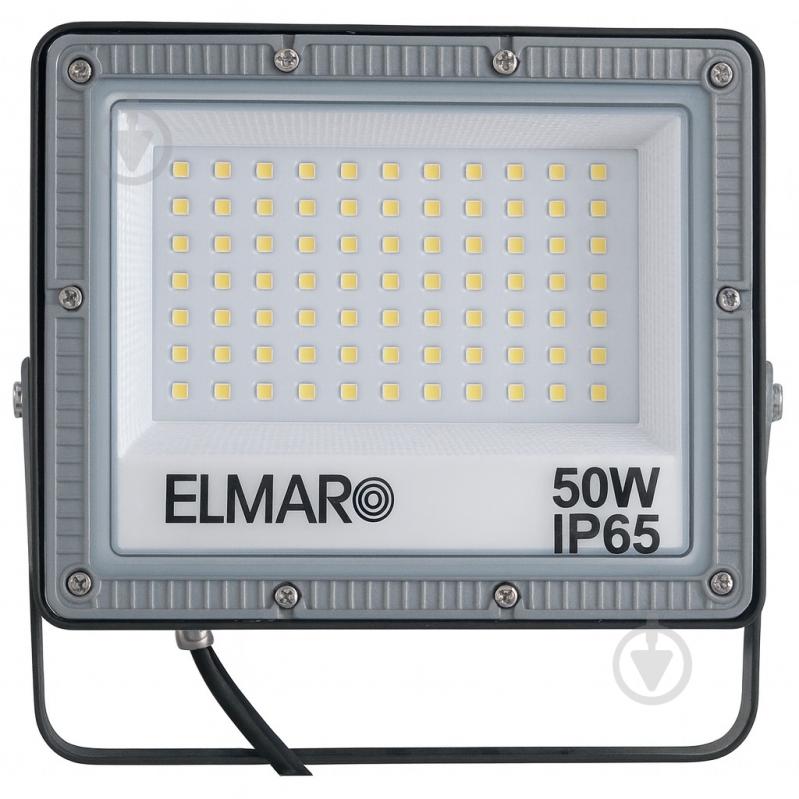 Прожектор светодиодный Elmar SFL 50 Вт IP65 темно-серый SFL.50.6400.IP65 - фото 1 Прожектор светодиодный Elmar SFL 50 Вт IP65 темно-серый SFL.50.6400.IP65 - фото 1
