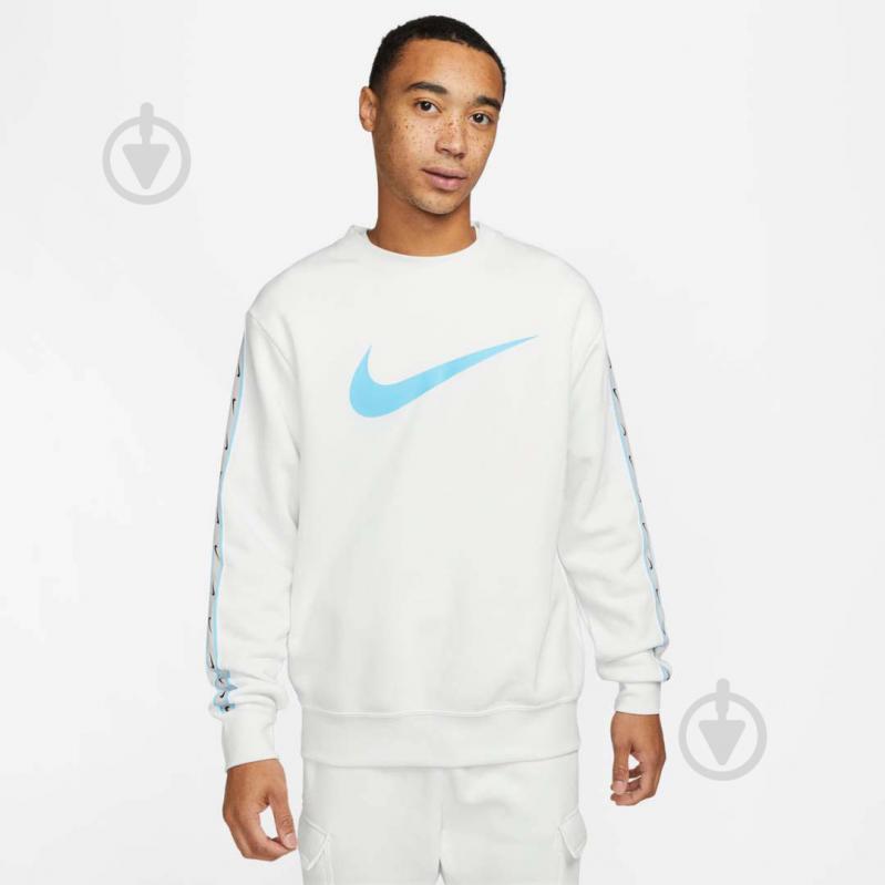 Свитшот Nike DX2029-121 р. 2XL белый - фото 1