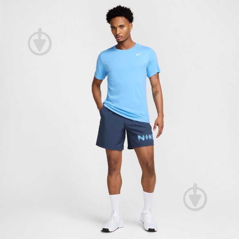 Шорти Nike M NK DF FORM 7IN UL SHORT SWOO HJ3105-437 р. S синій - фото 6