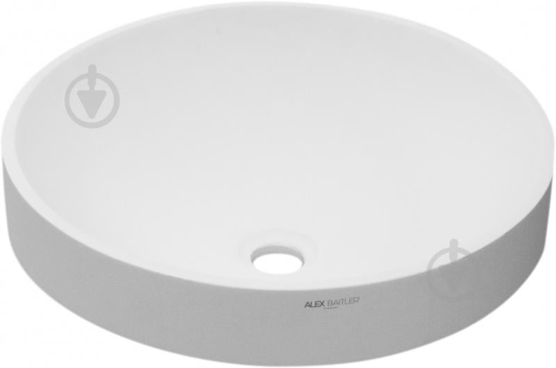 Умивальник Alex Baitler Solid Surface 435х435х130 - фото 1 Умивальник Alex Baitler Solid Surface 435х435х130 - фото 1