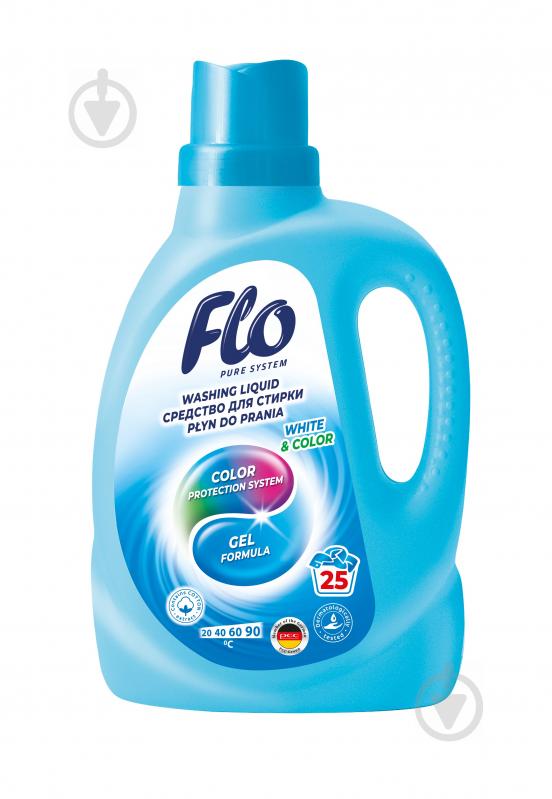 Рідкий засіб для машинного та ручного прання Flo Color 1 л