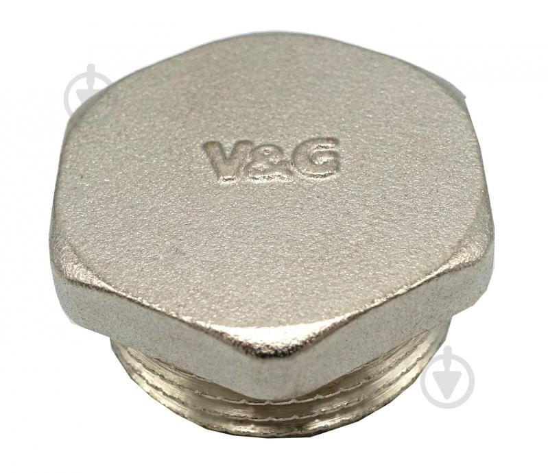 Заглушка зовнішня V&G VALOGIN 1" VG-207103 - фото 1