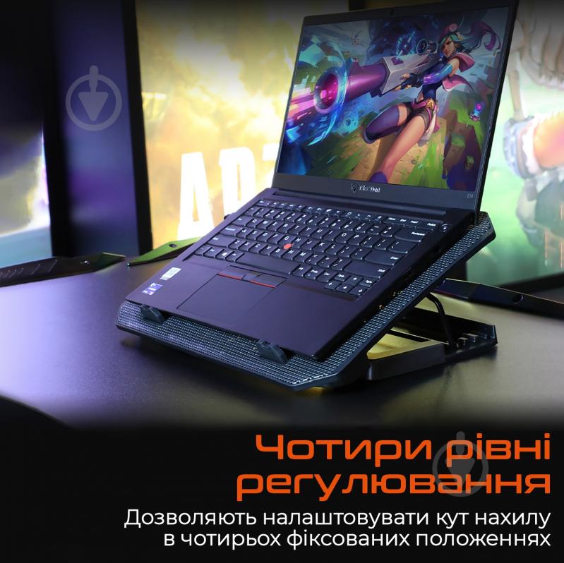 Подставка для ноутбука Meetion CP3030 (MT-CP3030-A) - фото 5
