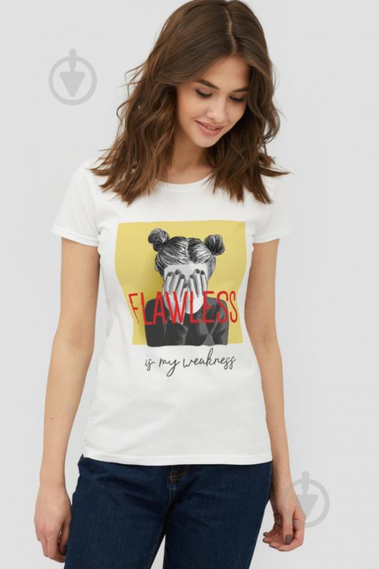 Футболка YAPPI Basic 1702239 р.XL белый - фото 1