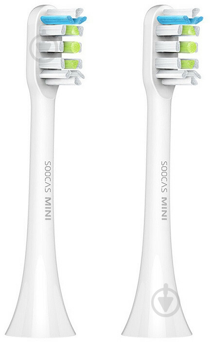 Насадка для електричної зубної щітки Soocas X1/X3 белая 2шт AN (944121) - фото 1 Насадка для електричної зубної щітки Soocas X1/X3 белая 2шт AN (944121) - фото 1