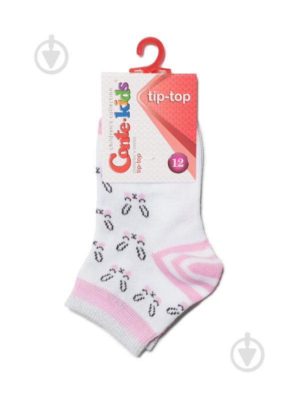Шкарпетки дитячідля дівчатокдля хлопчиків Conte-Kids TIP-TOP 5С-11СП 496 р.12 білий - фото 2