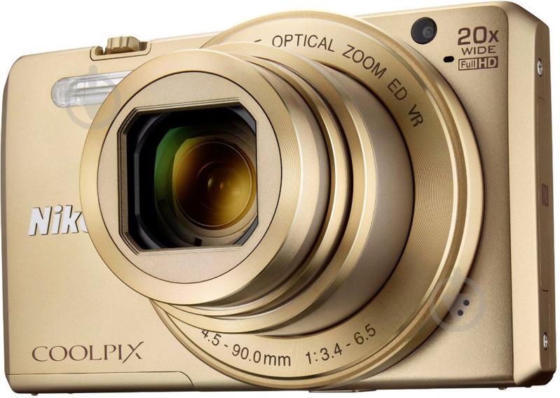 Фотоаппарат Nikon Coolpix S7000 gold - фото 2