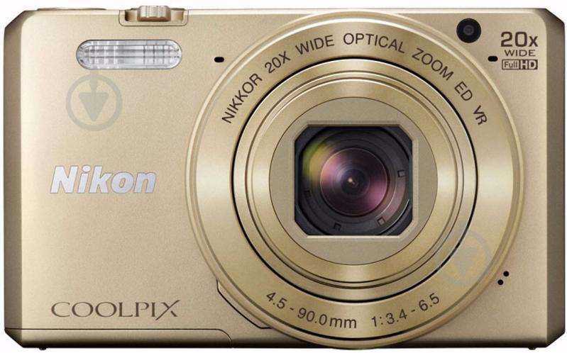 Фотоаппарат Nikon Coolpix S7000 gold - фото 1