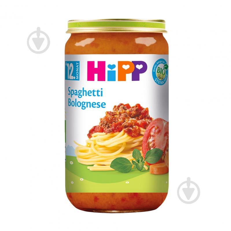 Пюре органическое Hipp Паста Болоньезе 250 г - фото 1