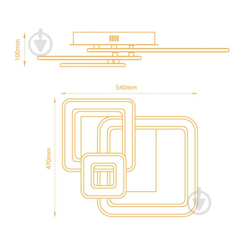 Светильник светодиодный LightMaster СЕ2240 Runa S 140 Вт белый 3000-6500 К - фото 4 Светильник светодиодный LightMaster СЕ2240 Runa S 140 Вт белый 3000-6500 К - фото 4