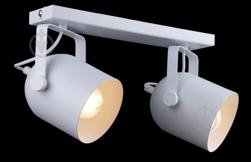 Спот TK Lighting 2604 Spectra 2x60 Вт E27 білий - фото 2