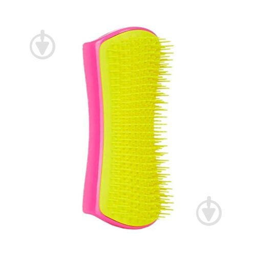 Щетка Tangle Teezer для распутывания шерсти собаки Pet Detangling&Grooming Pink/Yellow - фото 1