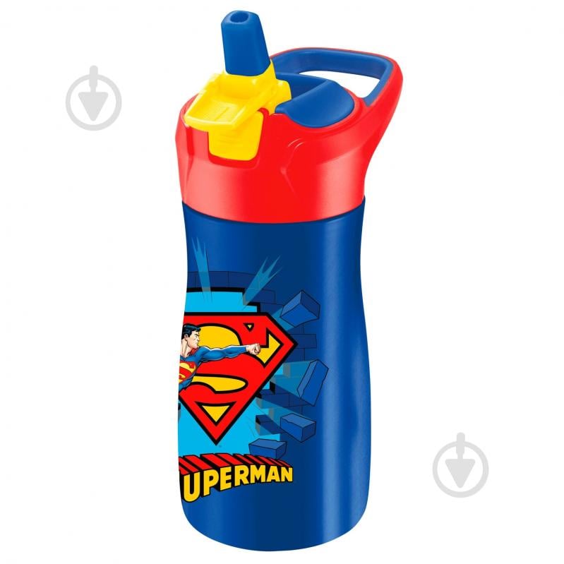 Бутылка для воды ZiBi SUPERMAN 430 мл MP.871233 - фото 2 Бутылка для воды ZiBi SUPERMAN 430 мл MP.871233 - фото 2