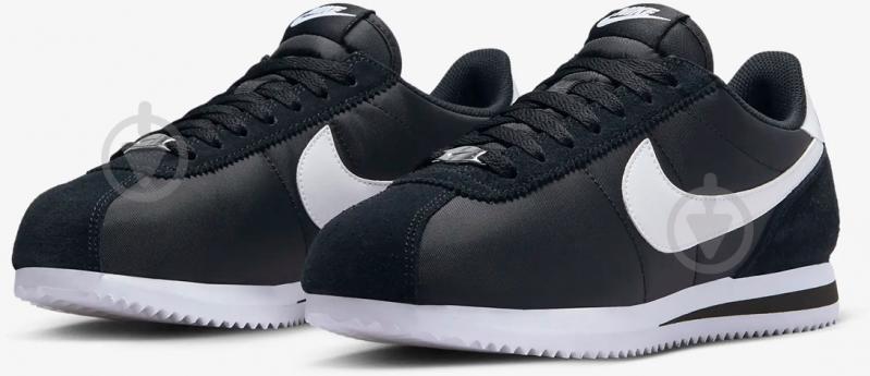 Кроссовки женские демисезонные Nike CORTEZ DZ2795-001 р.39 черно-белые - фото 3