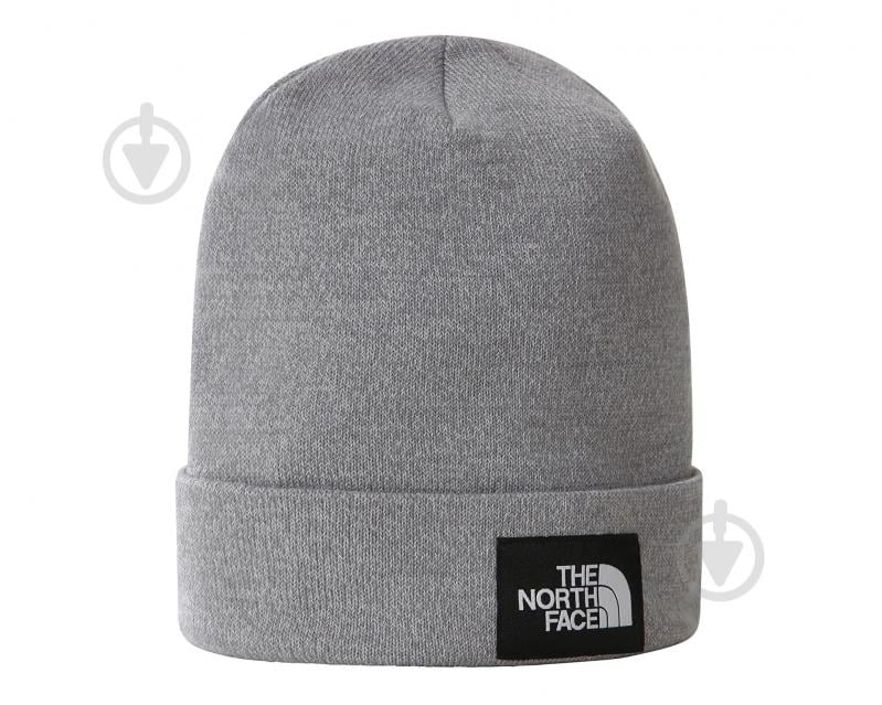 Шапка DOCK WORKER RECYCLED BEANIE NF0A3FNTDYX1 р.one size сірий - фото 1