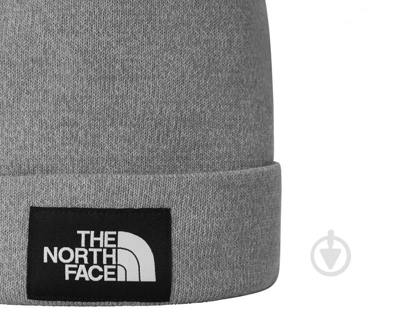 Шапка DOCK WORKER RECYCLED BEANIE NF0A3FNTDYX1 р.one size сірий - фото 2