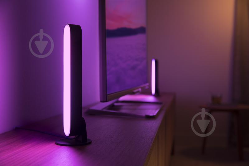 Панель освітлення Philips Hue Play + БЖ Color DIM 2 шт. 13,2 Вт чорний 2000-6500 К 915005939101 - фото 7