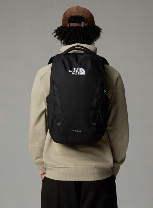 Рюкзак THE NORTH FACE VAULT NF0A3VY24H01 27 л чорний - фото 8
