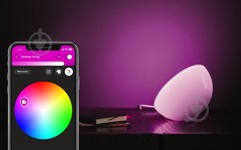 Світильник портативний Philips Hue Go Color BT DIM 12 Вт білий 2000-6500 К 915005822601 - фото 3