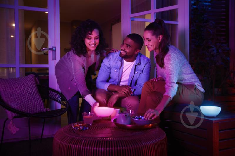 Світильник портативний Philips Hue Go Color BT DIM 12 Вт білий 2000-6500 К 915005822601 - фото 7