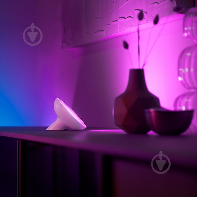 Розумна лампа Philips Hue Bloom 2000K-6500K Color Bluetooth 7,1 Вт білий 929002375901 - фото 9