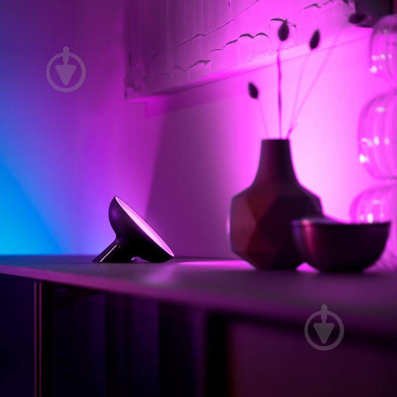 Умная лампа Philips Hue Bloom 2000K-6500K Color Bluetooth 7,1 Вт черный 929002376001 - фото 9