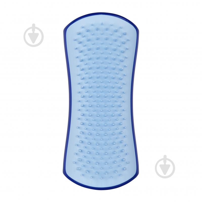 Щетка Tangle Teezer для вычесывания шерсти собак Pet Mini De-shedding & Grooming Blue - фото 1