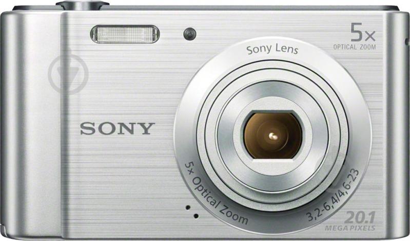 Фотоапарат Sony Cyber-Shot W800 silver - фото 1