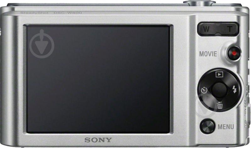 Фотоапарат Sony Cyber-Shot W800 silver - фото 5