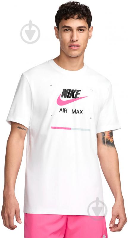 Футболка Nike M NSW TEE FW CNCT FV3778-100 р.S белый - фото 1