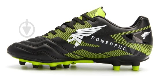 Бутси Joma POWERFUL 2331 NEGRO AMARILLO FLUOR FIRM GROUND POWW2331FG р.42,5 чорний - фото 2