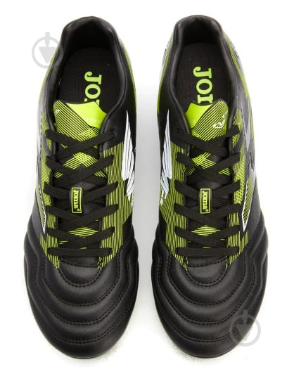 Бутси Joma POWERFUL 2331 NEGRO AMARILLO FLUOR FIRM GROUND POWW2331FG р.42,5 чорний - фото 5