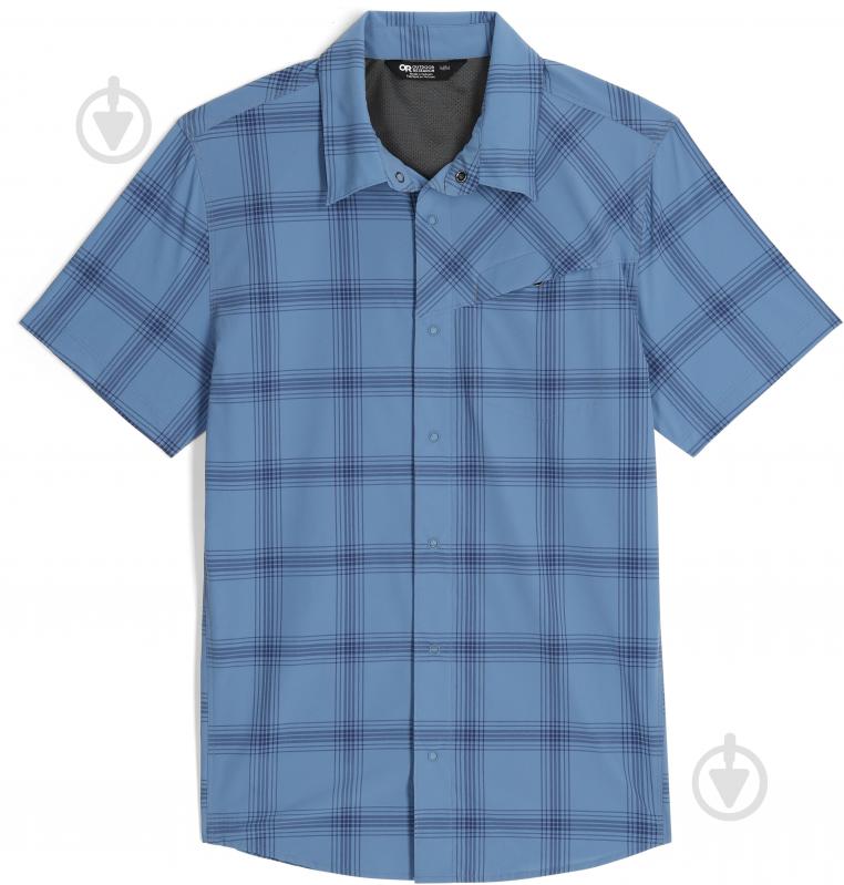 Сорочка Outdoor Research MEN'S ASTROMAN SHORT SLEEVE SUN SHIRT 282278-2707 р. S синій - фото 5