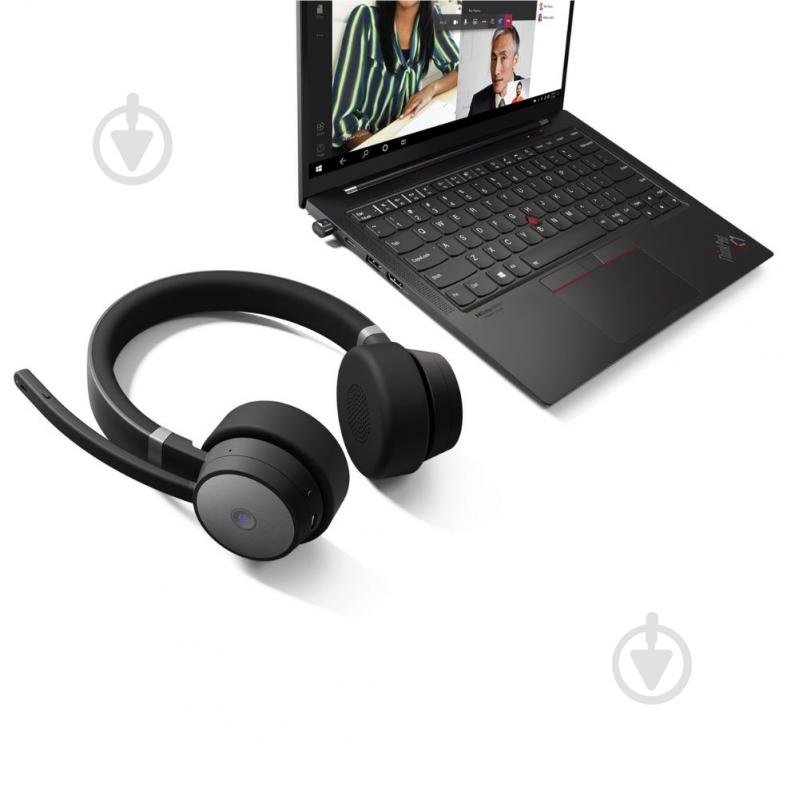 Навушники Lenovo Go WL ANC Headset black/grey (4XD1C99221) - фото 2