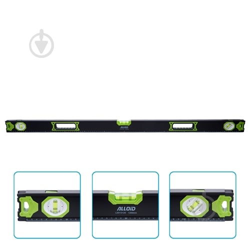 Уровень 120 см Alloid LD-013120 - фото 1 Уровень 120 см Alloid LD-013120 - фото 1