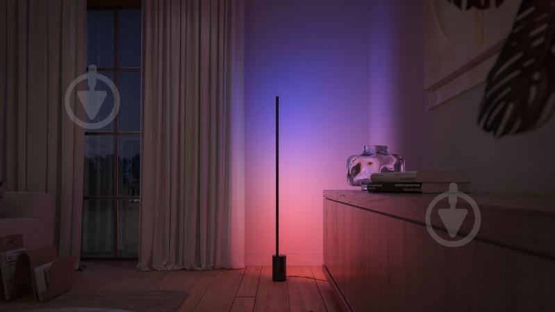 Торшер Philips Hue Signe Gradient Bluetooth DIM 29 Вт черный 915005987201 - фото 6