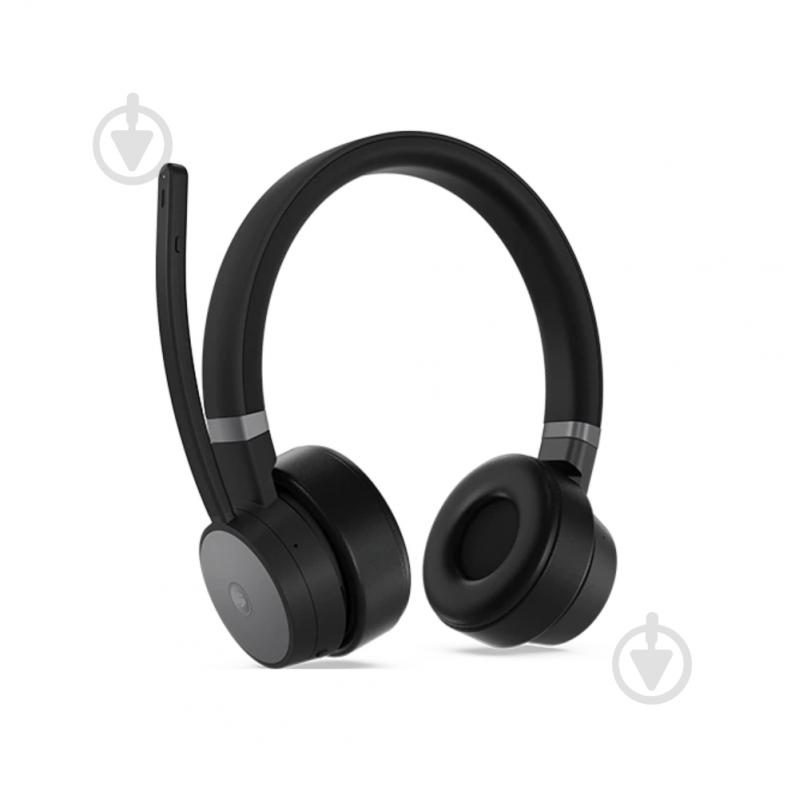 Навушники Lenovo Go WL Headset Stand black/grey (4XD1C99222) - фото 5