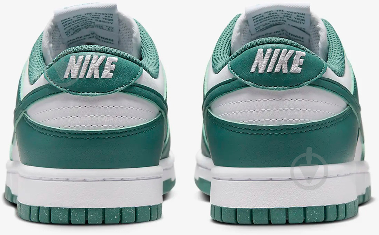 Кросівки жіночі демісезонні Nike Dunk Low DD1873-107 р.38,5 біло-зелені - фото 4