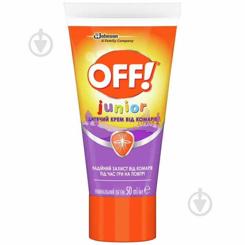 Крем OFF! Junior дитячий проти комарів 50 мл - фото 1