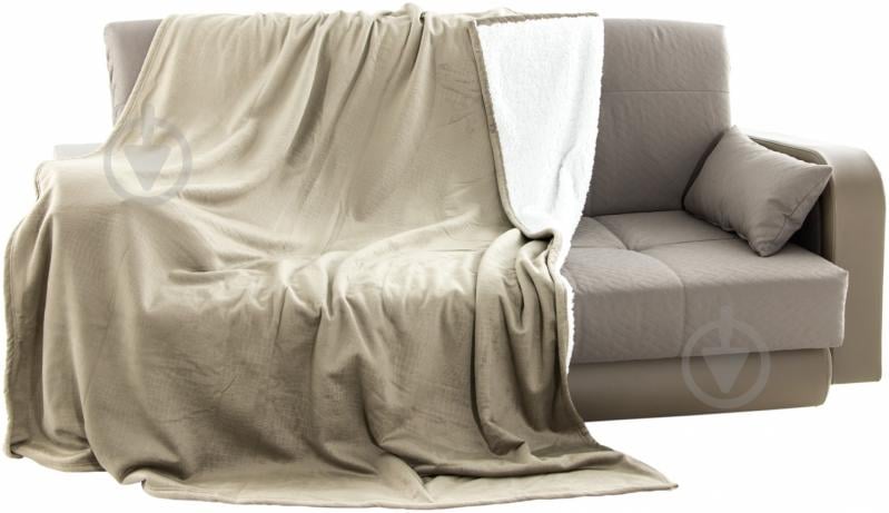 Плед Snake 160x200 см белый La Nuit - фото 1