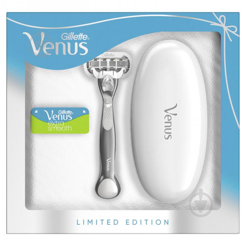 ᐉ Подарочный набор для женщин Gillette Venus Extra Smooth Platinum ...