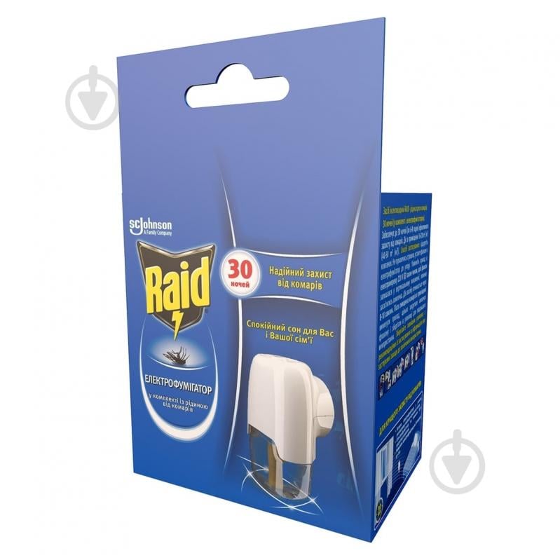 Фумигатор Raid с жидкостью 30 ночей - фото 1