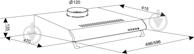 Вытяжка Eleyus Bona І LED SMD 50 IS - фото 14