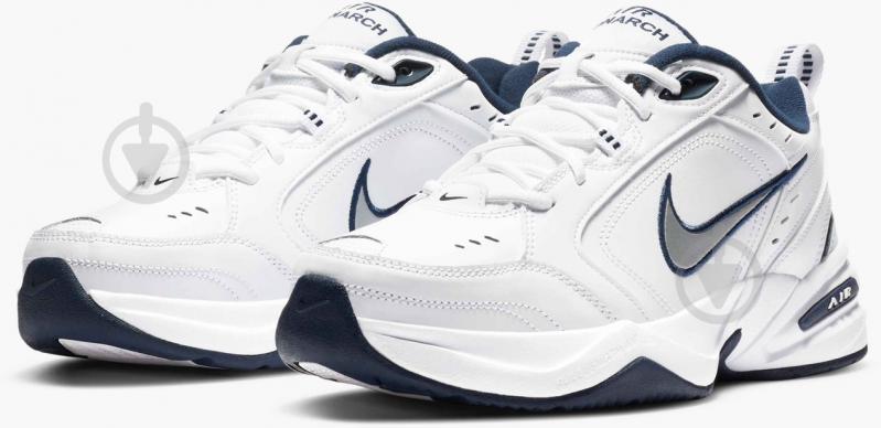 Кроссовки мужские демисезонные Nike AIR MONARCH IV 415445-102 р.45 белые - фото 5