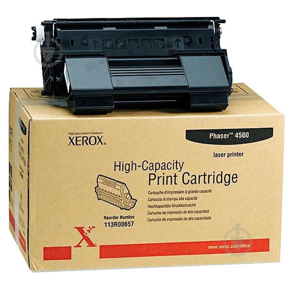Картридж Xerox Phaser Black 113R00657 черный - фото 2