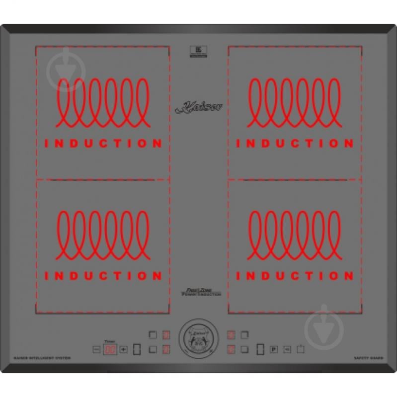 Варочная поверхность индукционная Kaiser KCT 6745 FI AD - фото 3 Варочная поверхность индукционная Kaiser KCT 6745 FI AD - фото 3