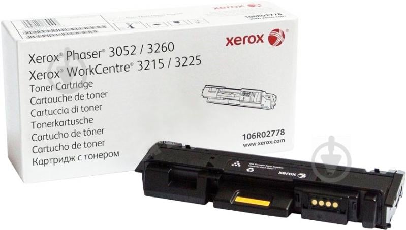 Картридж Xerox Phaser 106R02778 чорний - фото 1